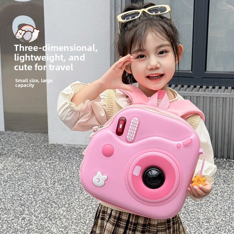 Photography Lighting Bag - 2026 New Cute Kids Camera Backpack