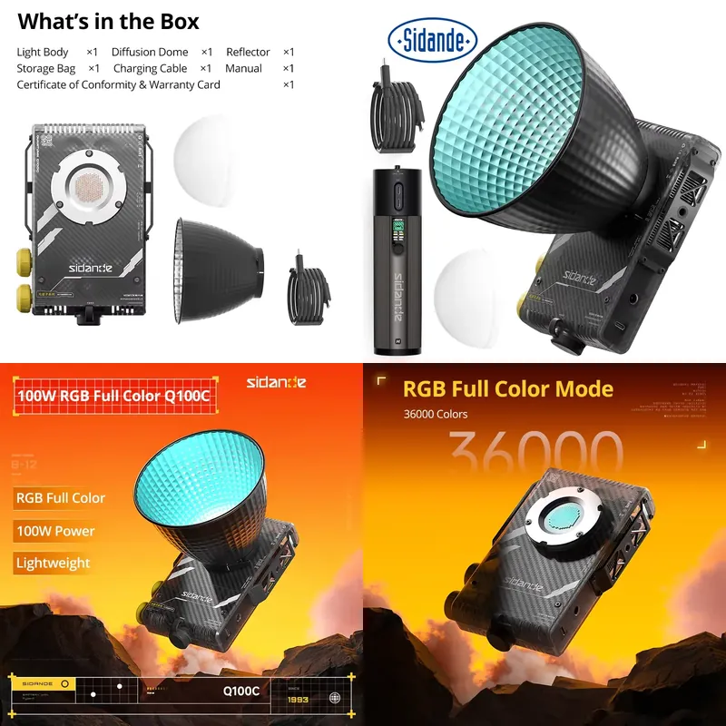 Photography Lighting Portable - Brand For Sidande Q100C Q100Lite Optical