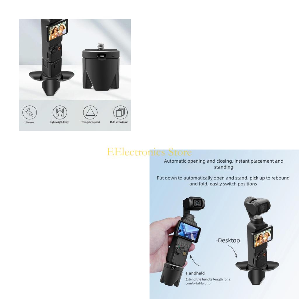 Photography Lighting Reference - B03C Mini Metal Base Desk Stand