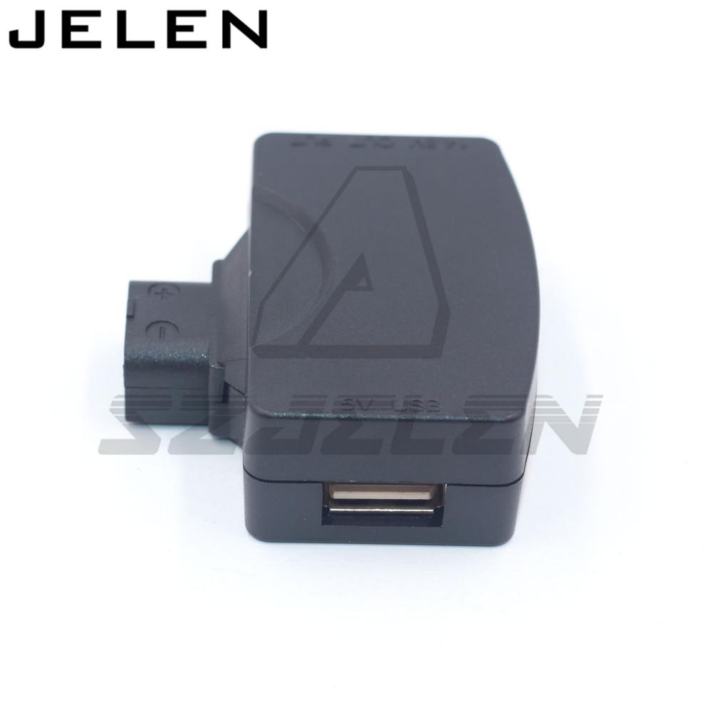 V Mount Battery - D-Tap to P-Tap and 5V USB
