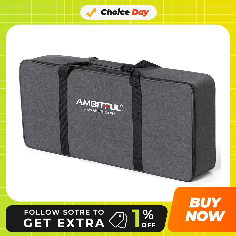 Photography Video Lighting Kit - AMBITFUL new PB06 Portable Carry Bag