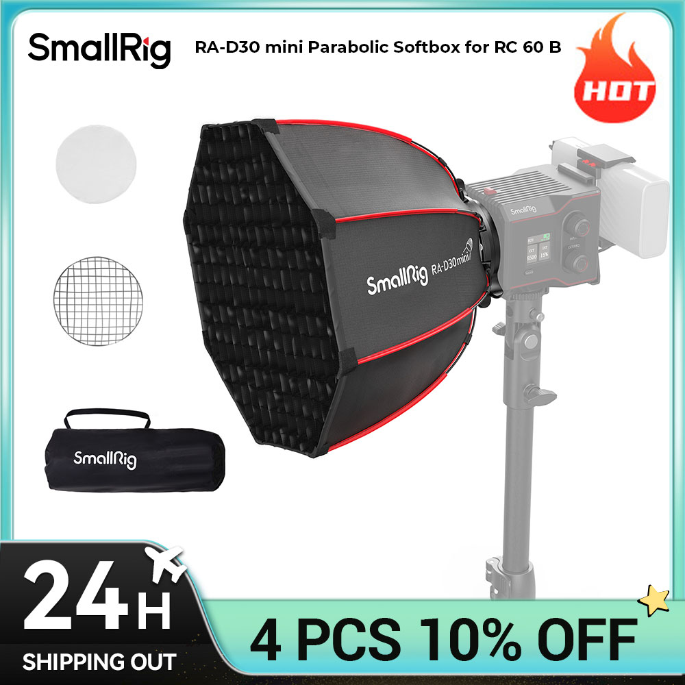 Photography Lighting Softbox - SmallRig RC 60B COB Mini Parabolic