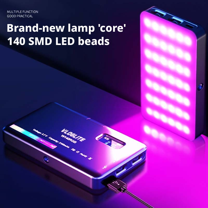 Photography Lighting Portable - Mobile Rgb Fill Light Computer Video
