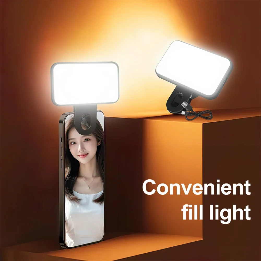 Photography Lighting Portable - Mini Selfie Fill Light Rechargeable 3