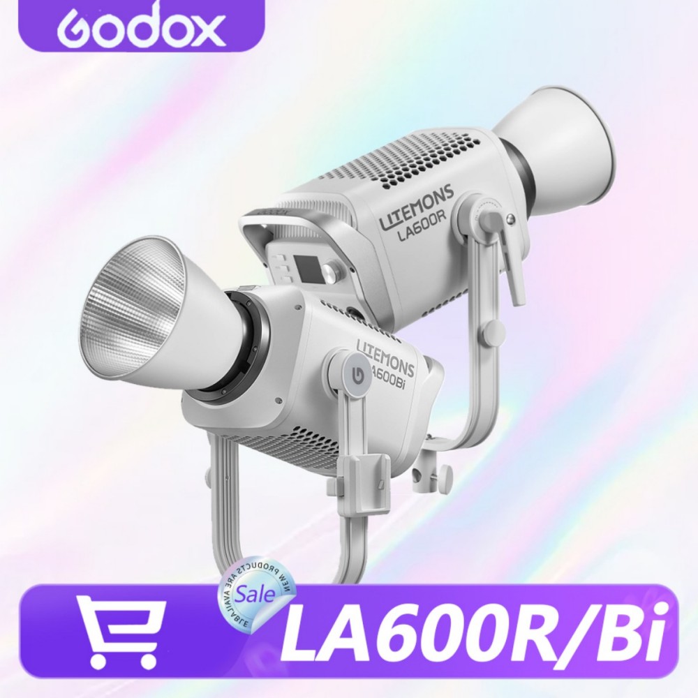 Photography Lighting For Portraits - Godox LITEMONS LA600Bi LA600R 600W LED