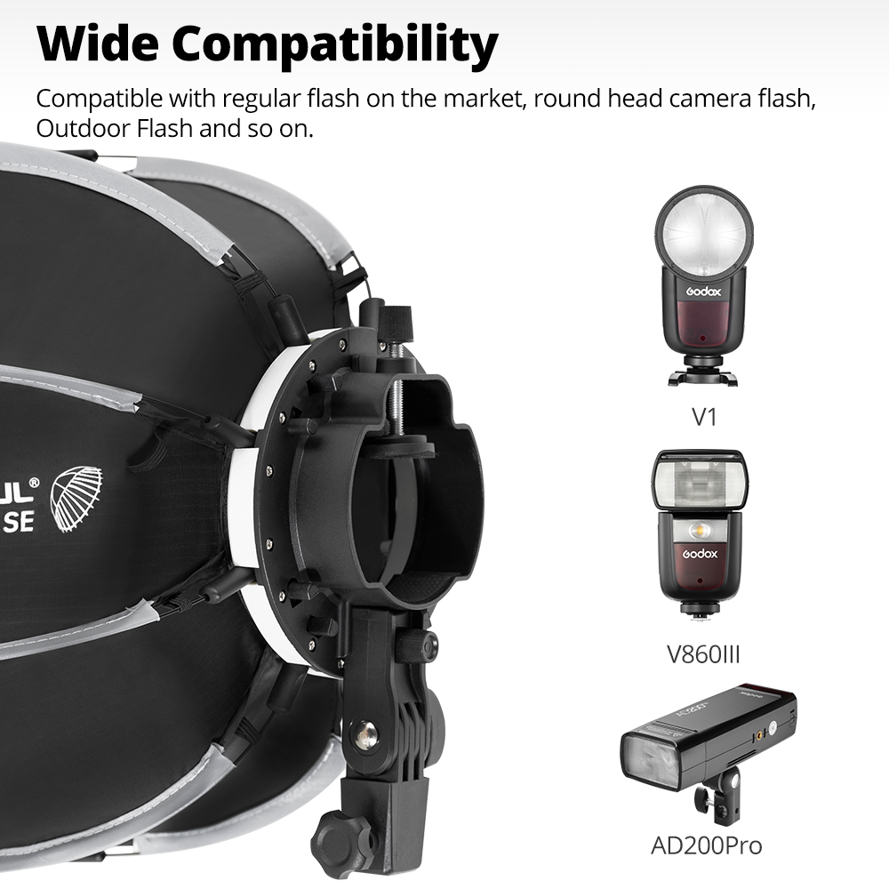 AMBITFUL PF30/PF40 30cm /40cm  - Photography Lighting Softbox recension och pris