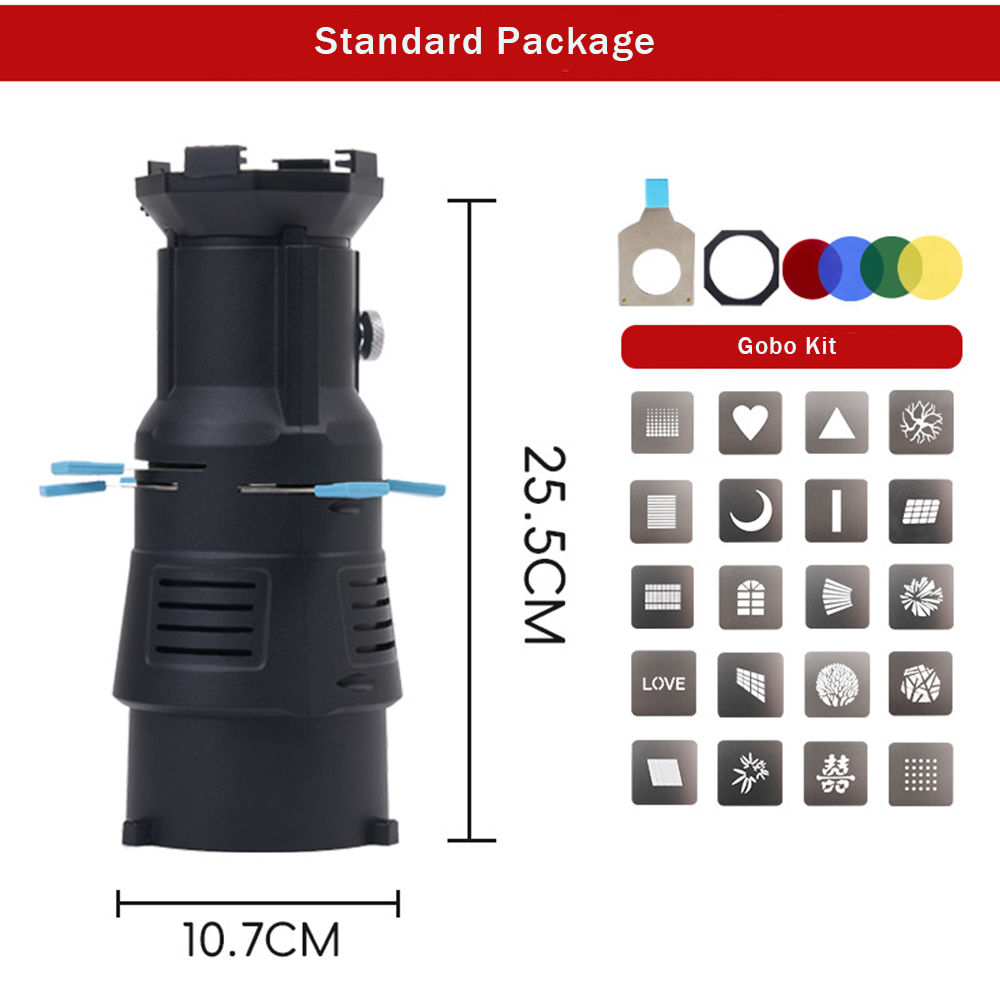 Bowens Mount Projection Snoot  - Photography Video Lighting Kit recension och pris