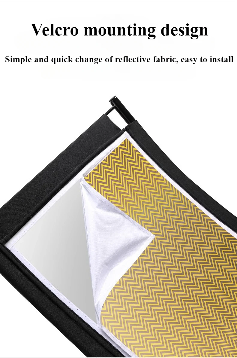 4-Color Cloth U-Type Reflector - Photography Lighting Types recension och pris