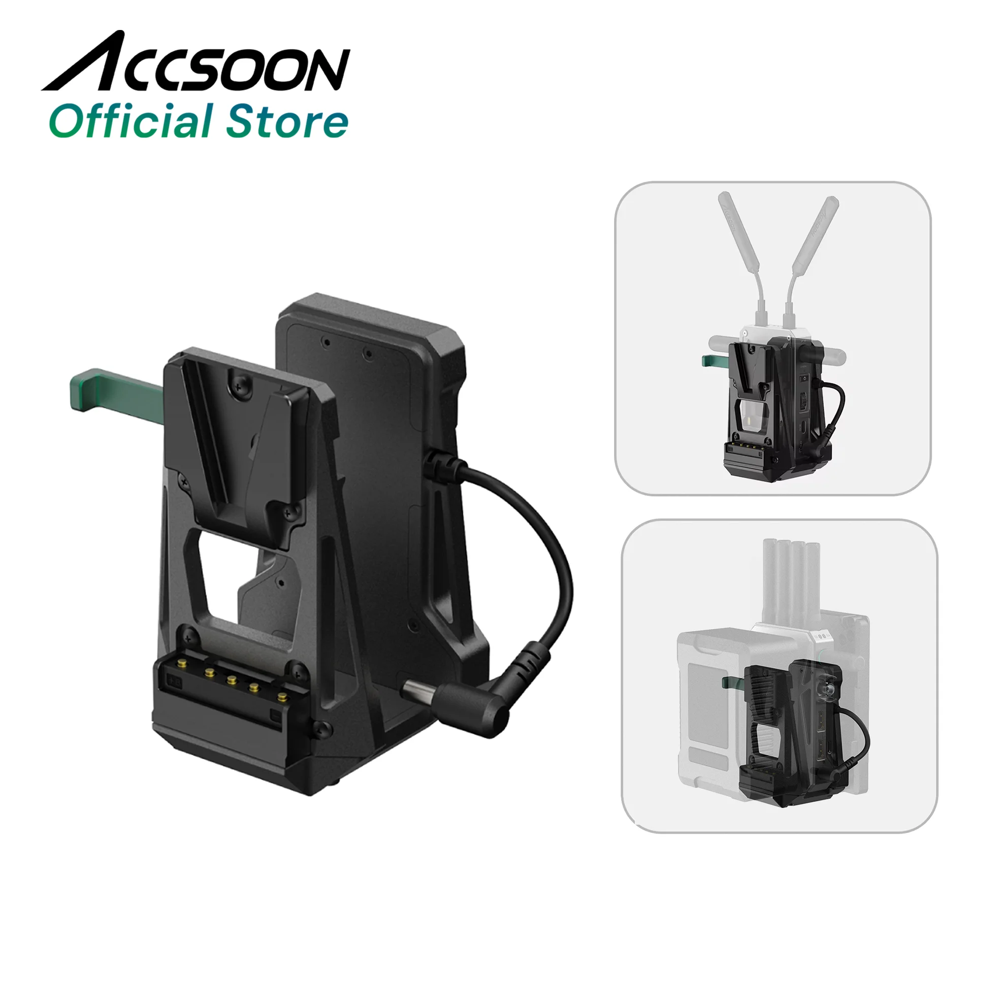 Accsoon V-Lock Adapter for V-L - V Mount Battery recension och pris