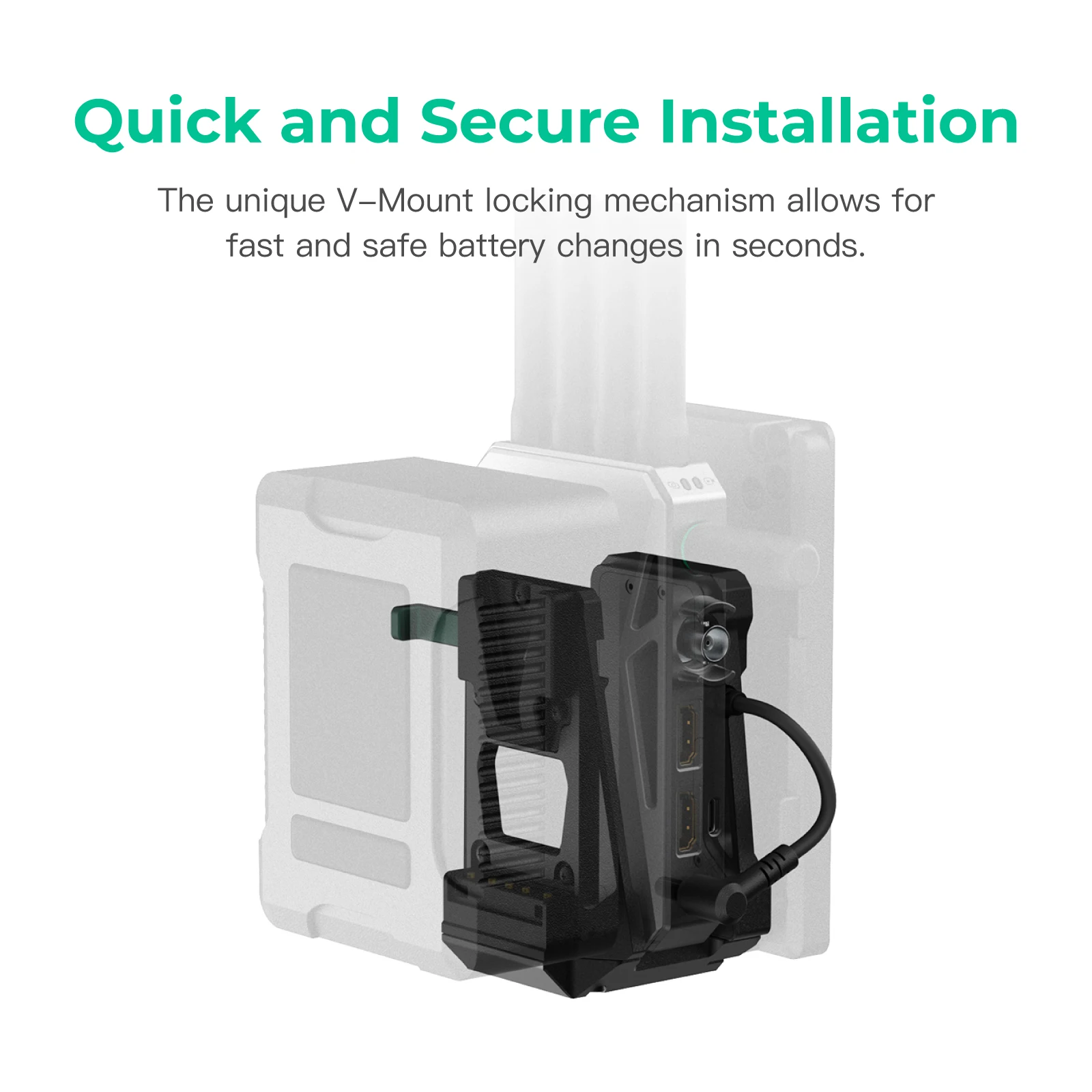 Accsoon V-Lock Adapter for V-L - V Mount Battery recension och pris