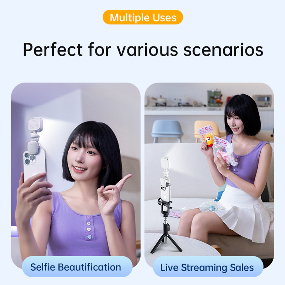 Portable LED Selfie Light Came - Photography Lighting Product recension och pris