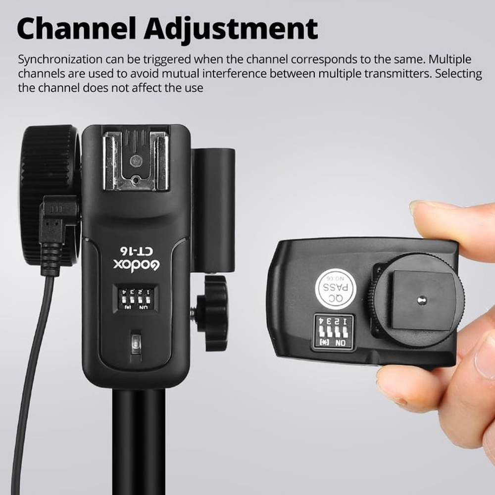 Godox CT-16 16 Channels Wirele - Trigger Receiver Set recension och pris