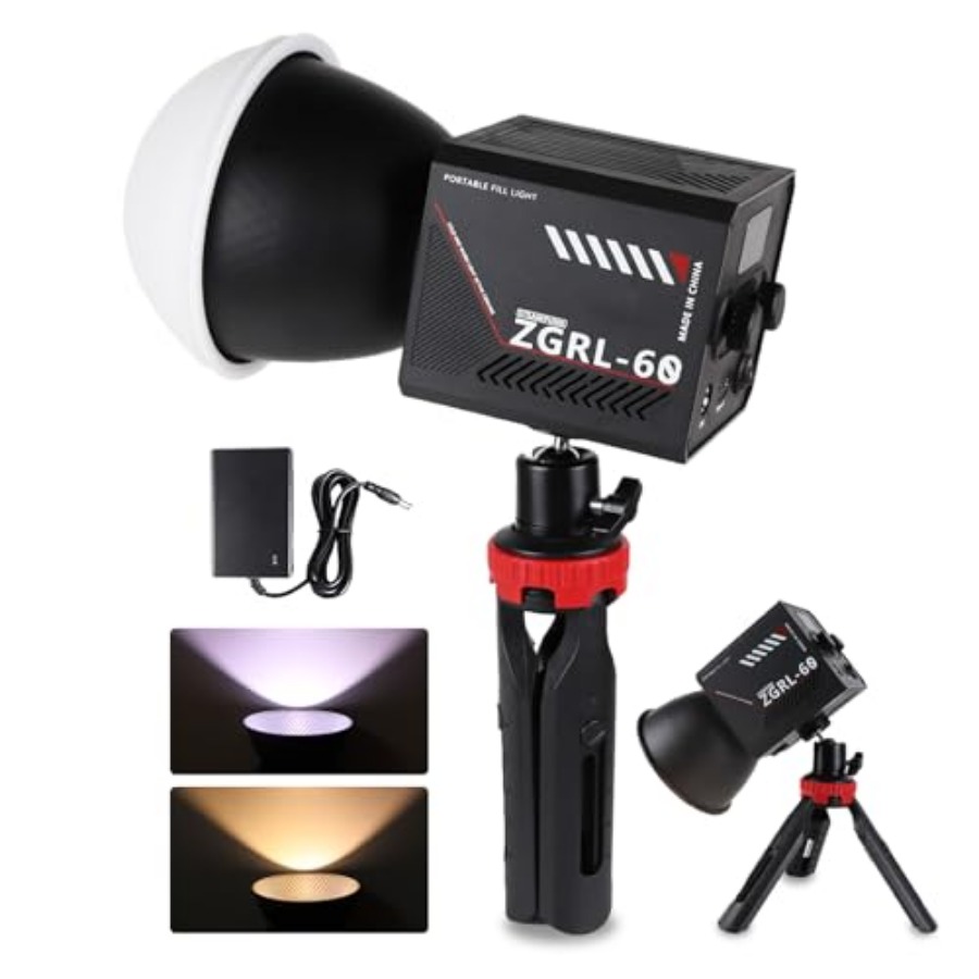 60W COB LED Video Light Handhe - Photography Lighting Portable recension och pris
