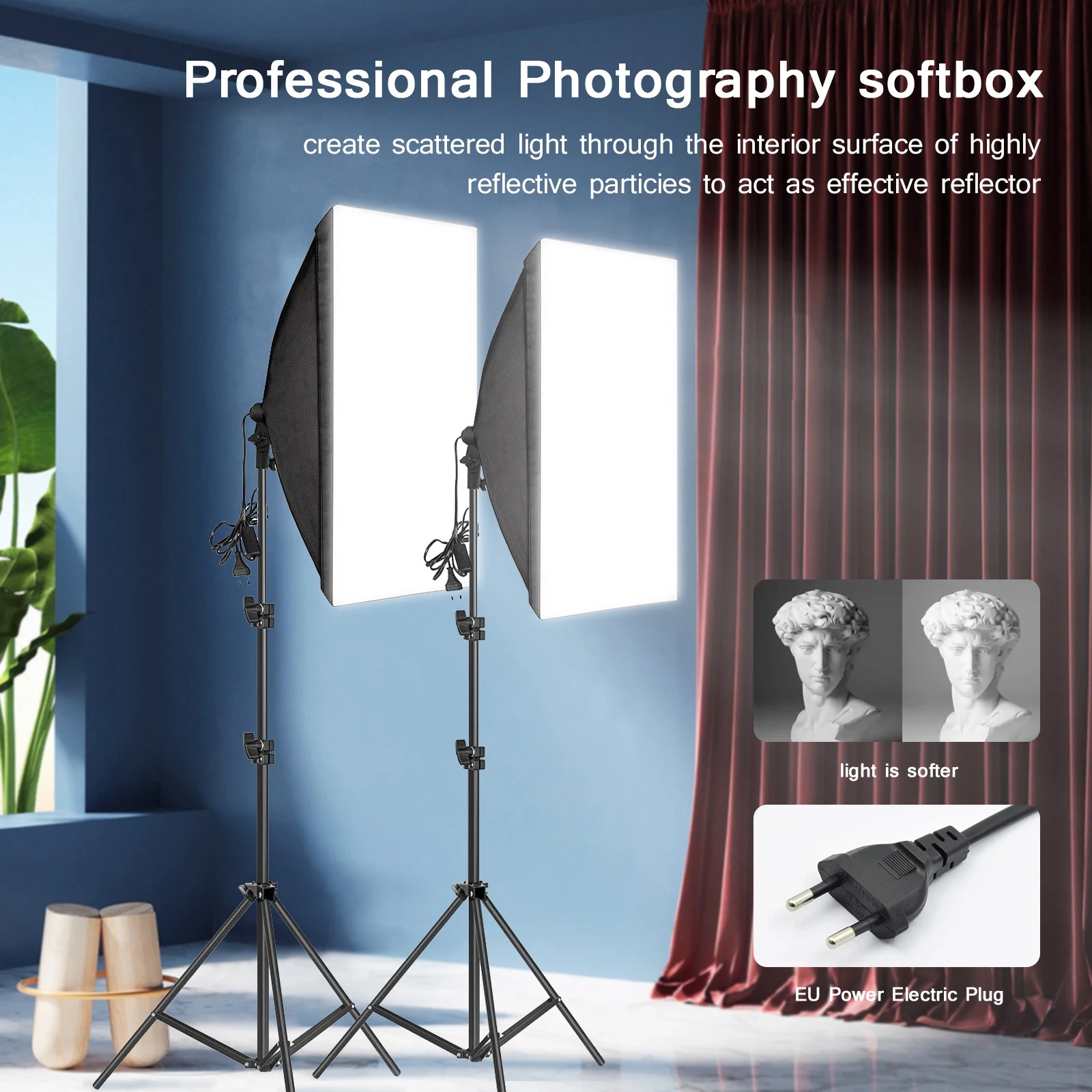 Professional Photography Softb - Photography Lighting Softbox recension och pris