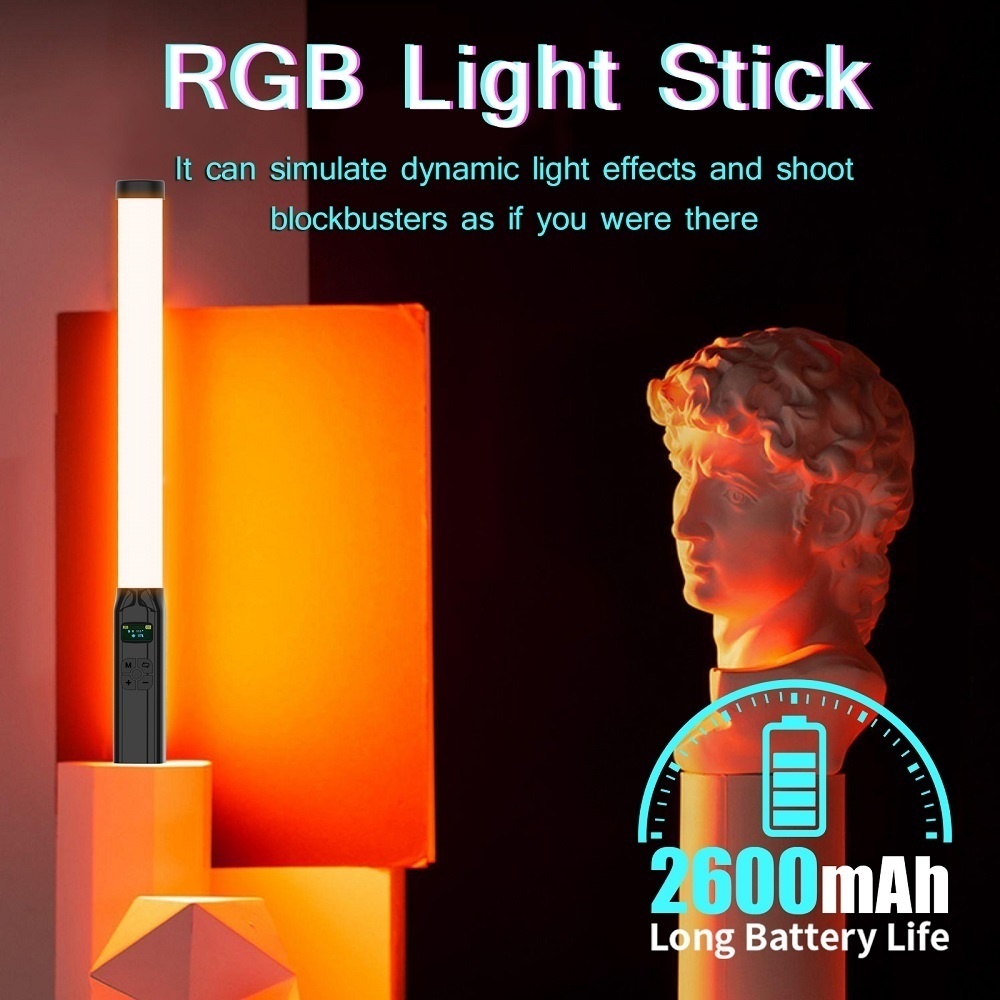 50CM RGB Stick Light Wand Ligh - Photography Lighting Types recension och pris