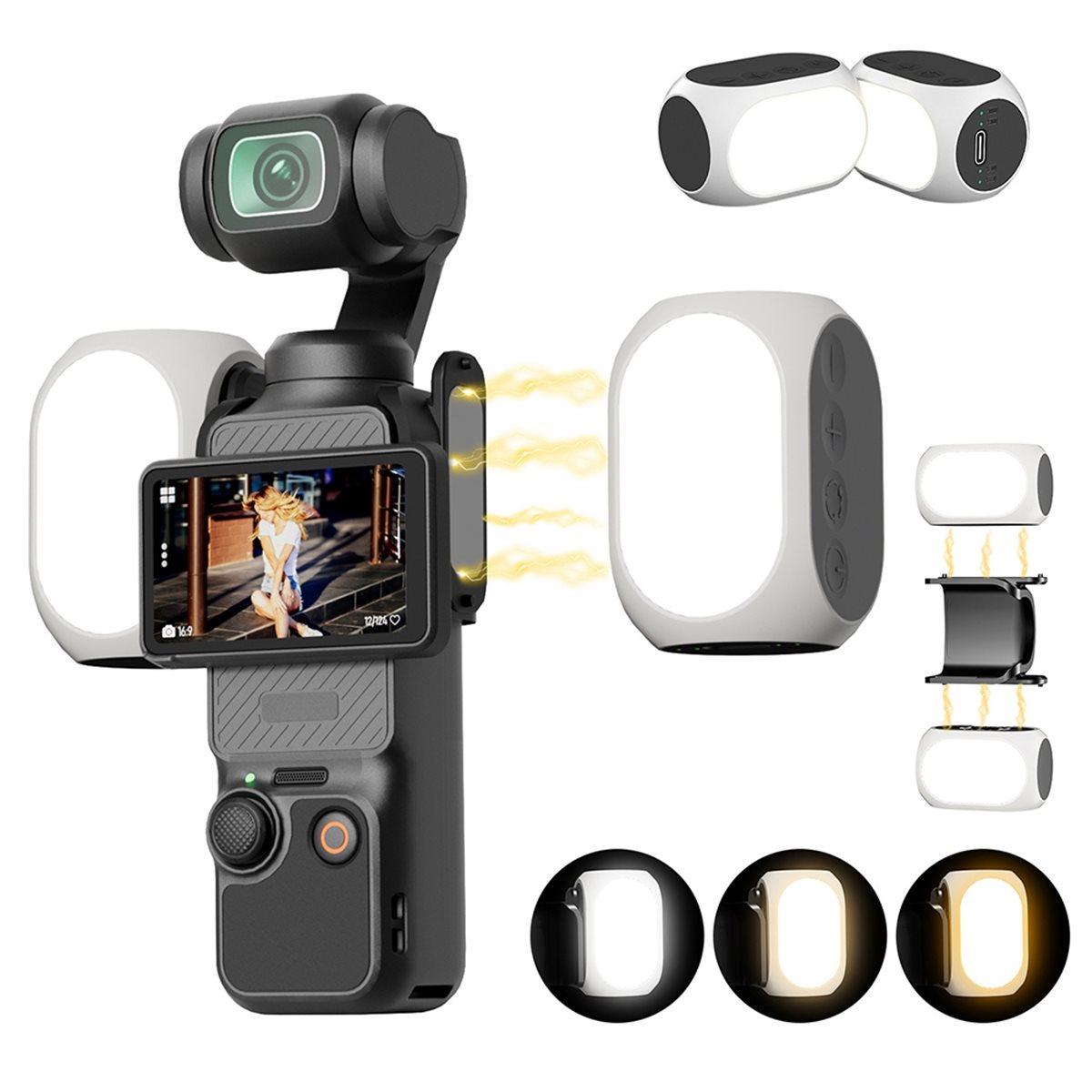 A48U For Pocket 3 Fill Light f - Photography Lighting And Composition recension och pris