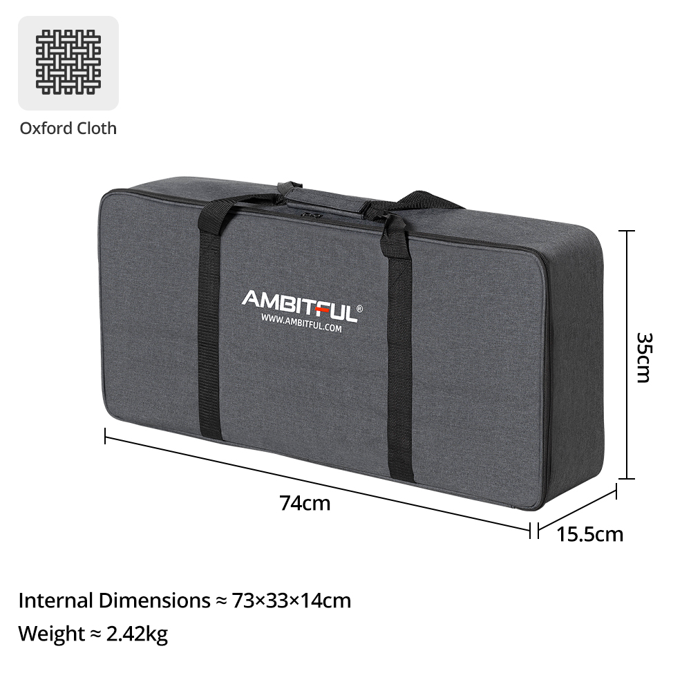 AMBITFUL new PB06 Portable Car - Photography Video Lighting Kit recension och pris