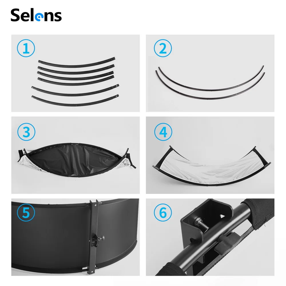 Selens 4-IN-1 U-typed 105x260c - Photography Lighting Types recension och pris