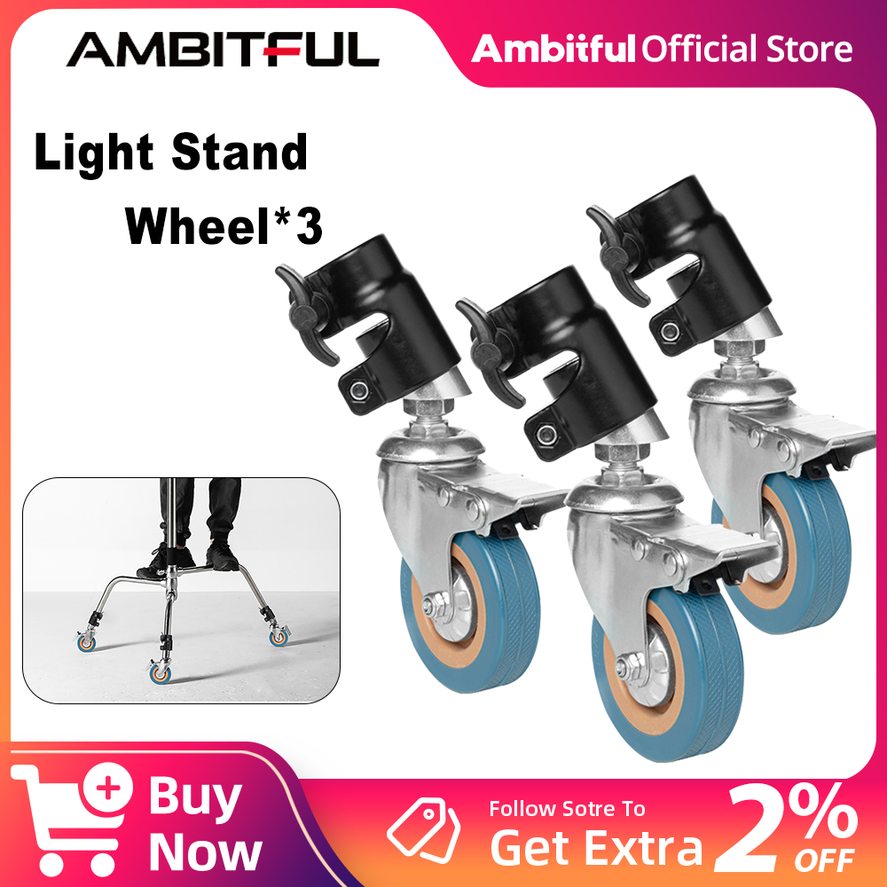 AMBITFUL 3Pcs C-Stand Swivel C - Photography Video Lighting Kit recension och pris