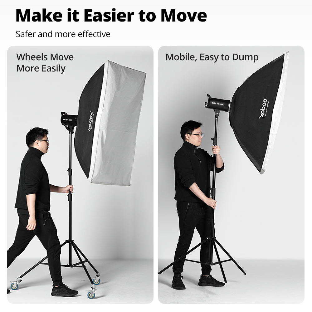 AMBITFUL 3Pcs C-Stand Swivel C - Photography Video Lighting Kit recension och pris