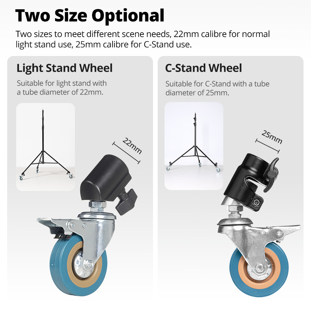 AMBITFUL 3Pcs C-Stand Swivel C - Photography Video Lighting Kit recension och pris