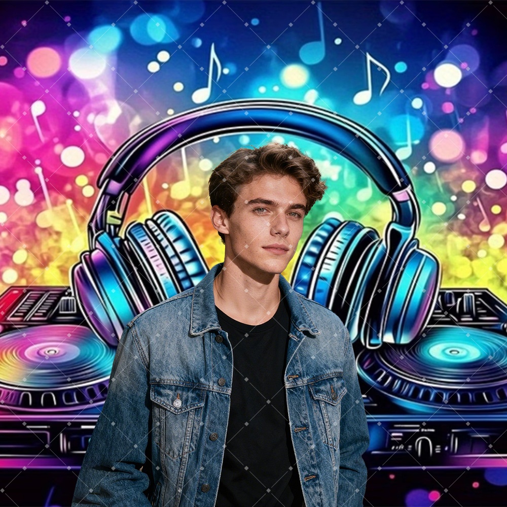 Hip Hop Music DJ Party Decorat - Photography Lighting Product recension och pris
