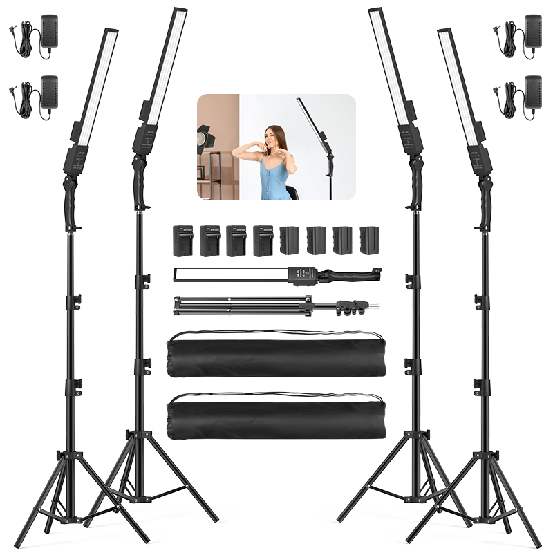 4pcs LED Photography Studio Li - Photography Video Lighting Kit recension och pris