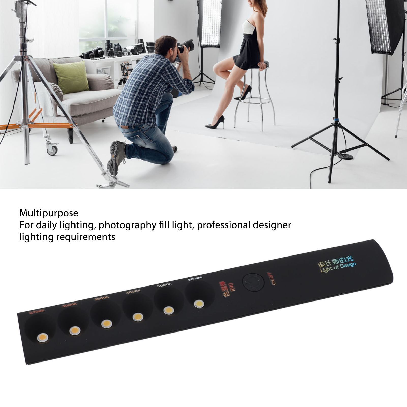 Video Light Wand Portable Colo - Photography Lighting Portable recension och pris