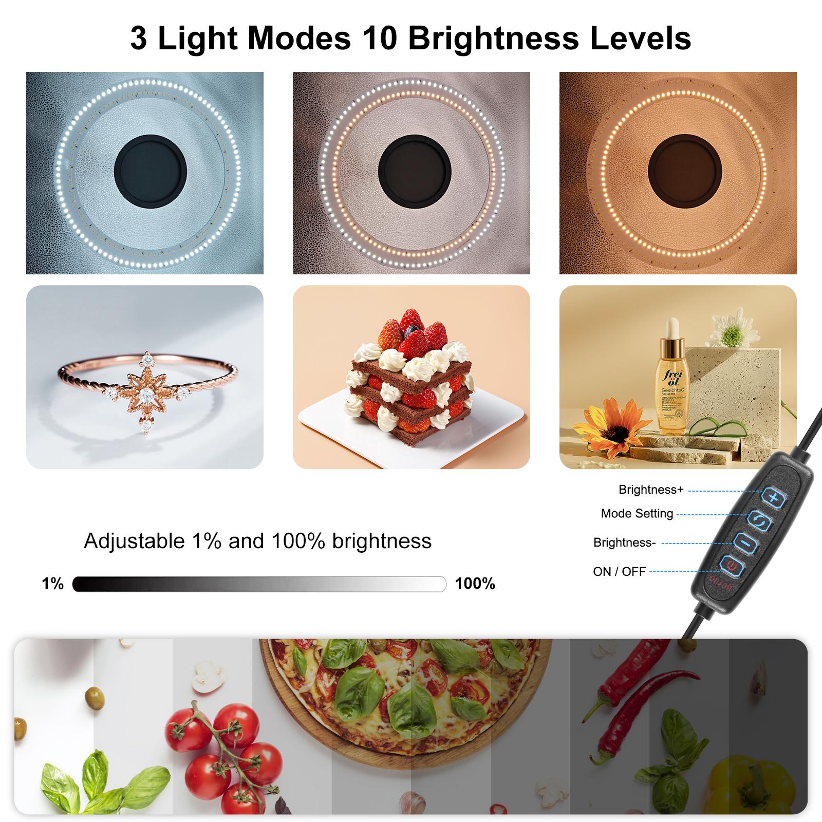 PULUZ 50cm Folding Portable Ri - Photography Lighting Types recension och pris