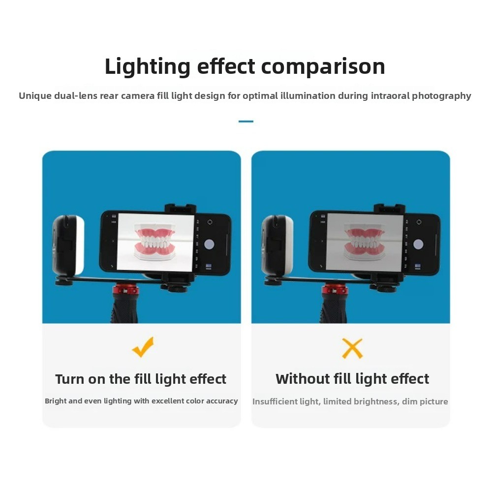 Dental Photography Light, Blue - Photography Lighting Portable recension och pris