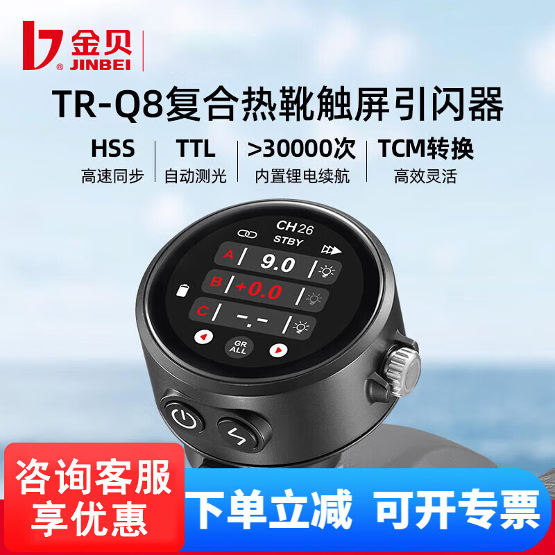 TR-Q8 composite hot shoe touch - Photography Lighting And Composition recension och pris