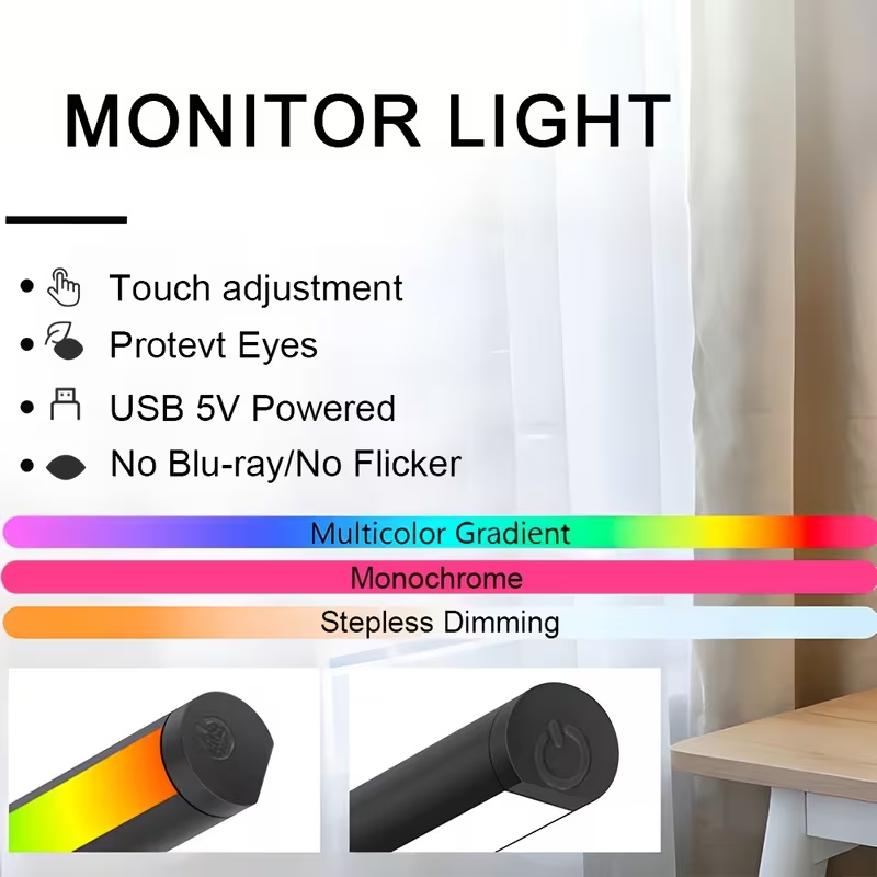 LED Computer Screen Hanging Li - Photography Lighting Game recension och pris