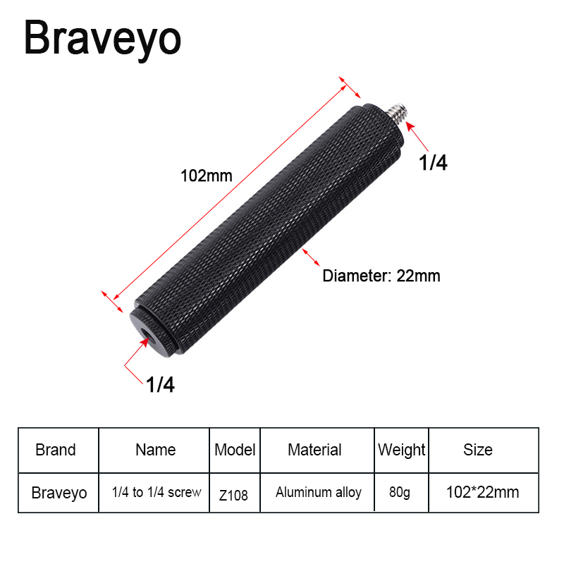 Mic Holder Extensio Rod Screw  - Photography Lighting Reference recension och pris