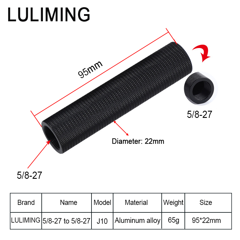 Mic Holder Extensio Rod Screw  - Photography Lighting Reference recension och pris