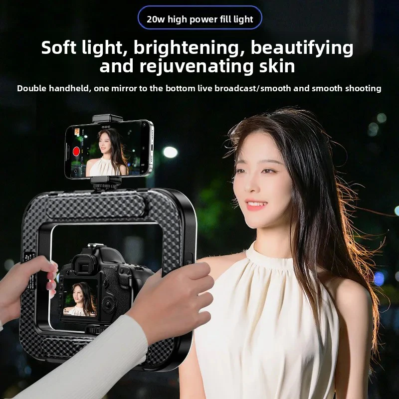 Portable Handheld Ring LED Lig - Photography Lighting Portable recension och pris