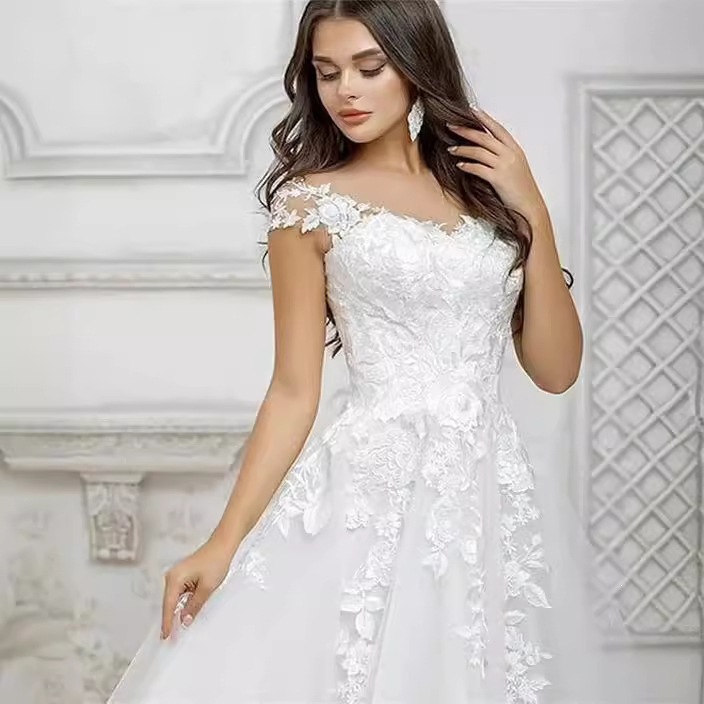 Light Wedding Dress Strapless  - Photography Lighting Style recension och pris