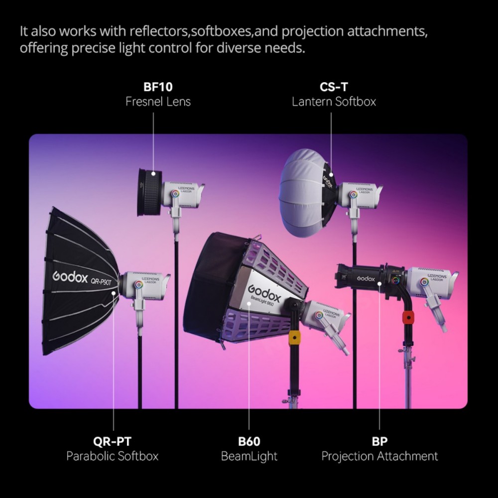 Godox LITEMONS LA600Bi LA600R  - Photography Lighting For Portraits recension och pris
