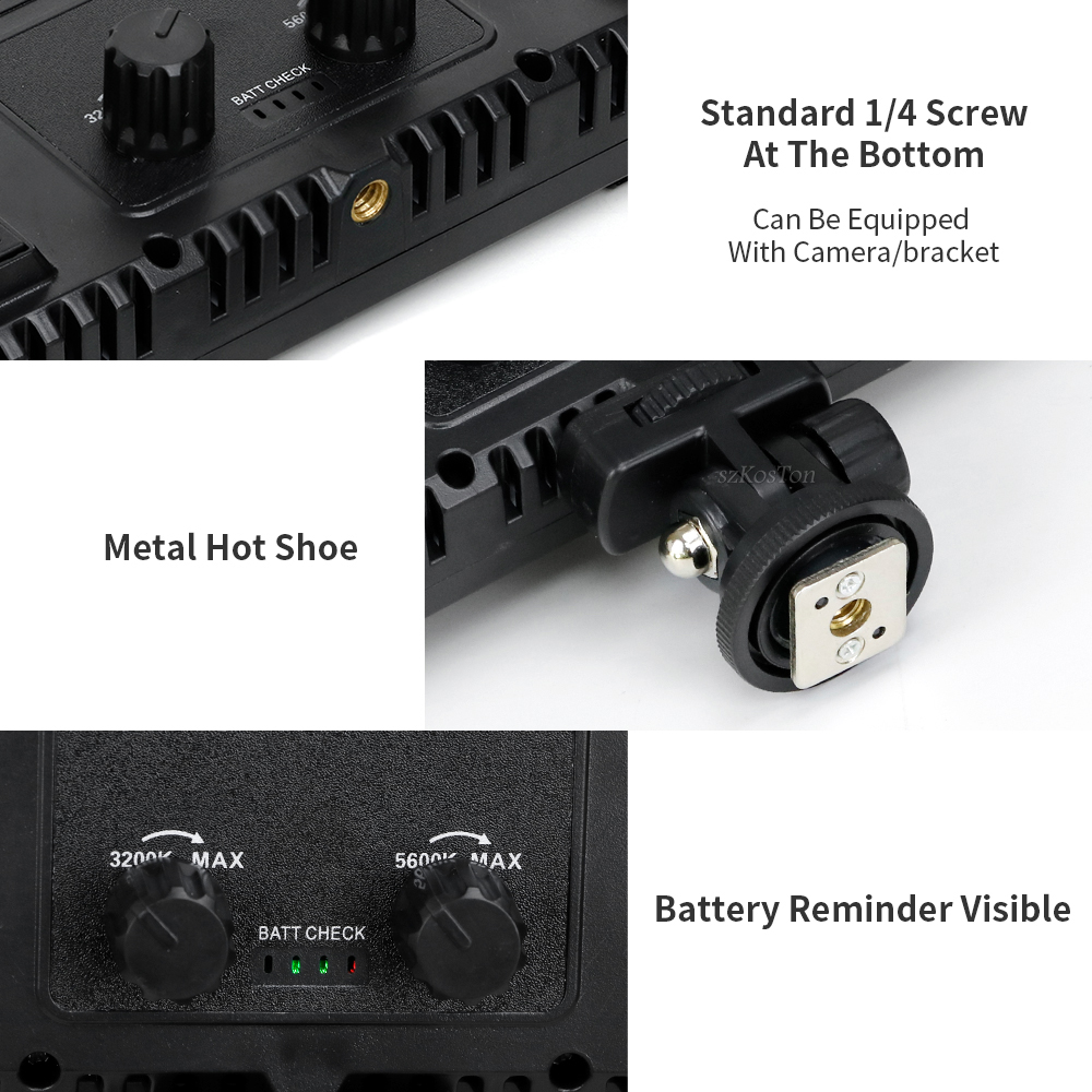 U800 U600 LED Photo Studio Vid - Photography Video Lighting Kit recension och pris